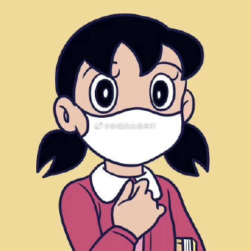 口罩頭像情侶動漫無水印版 2020戴口罩情侶頭像最新一男一女7