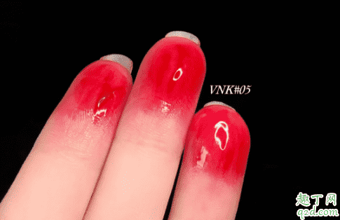 vnk水光唇釉05什么顏色 vnk水光唇釉05口紅試色3